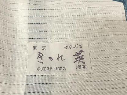 平和屋着物＊夏物 洗える最高級着物 ＜英＞はなぶさ謹製 小紋 琉球絣文様 AABA2498np