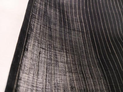 平和屋着物＊夏物 男性 上布 縞 麻 逸品 AABA2499np
