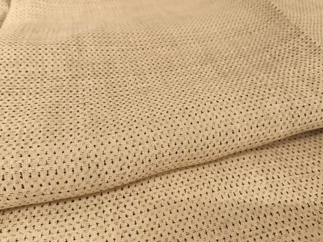 平和屋着物＊夏物 越後上布 十字絣 麻 逸品 AABA2501np