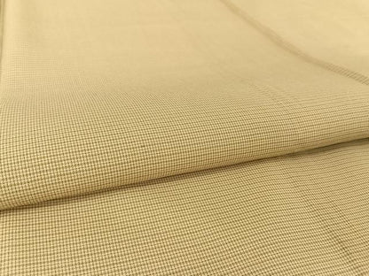 平和屋着物＊夏物　東郷織物謹製　本場大島紬　夏大島　みじん格子　正絹　逸品　AABA2507np