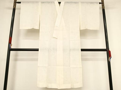 平和屋着物＊夏物　長襦袢　萩紋紗　麻　逸品　AABA2514np
