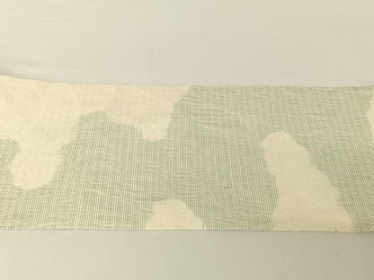 平和屋着物＊夏物 九寸名古屋帯 霞文 正絹 逸品 AABA2547np