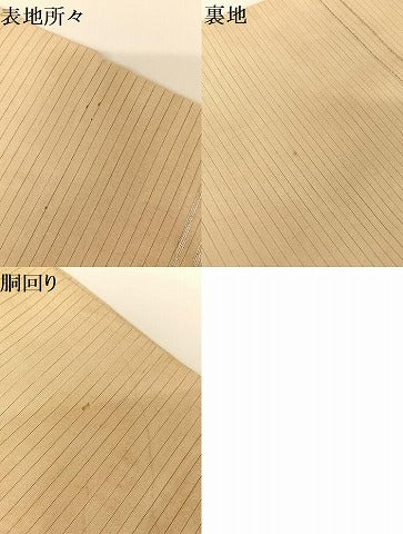 平和屋着物＊夏物 アンティーク 大正ロマン 九寸名古屋帯 金魚 金銀糸 正絹 逸品 AABA2549np
