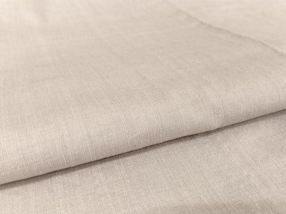 平和屋着物●本場結城紬　重要無形文化財　色無地　牡丹鼠色　正絹　逸品　AABA2627np