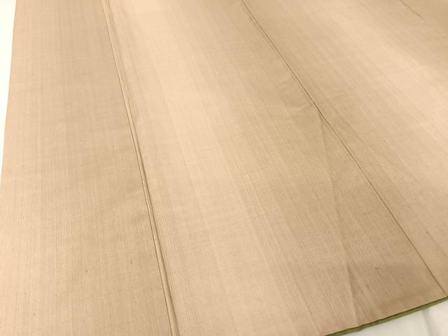 平和屋着物●上質な紬 縞 正絹 逸品 AABA2660np