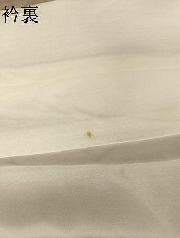 平和屋着物●上質な紬 訪問着 成り物 茄子 正絹 逸品 AABA2677np