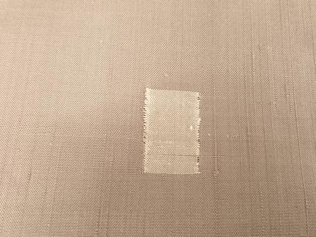 平和屋着物●上質な紬 訪問着 成り物 茄子 正絹 逸品 AABA2677np