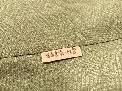 平和屋着物●訪問着 絞り 刺繍 草花文 ますいわ屋扱い 正絹 逸品 AABA2697ph