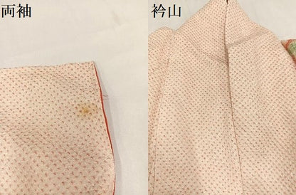 平和屋着物●豪華振袖 絞り 枝花文 正絹 逸品 AABA2737ph