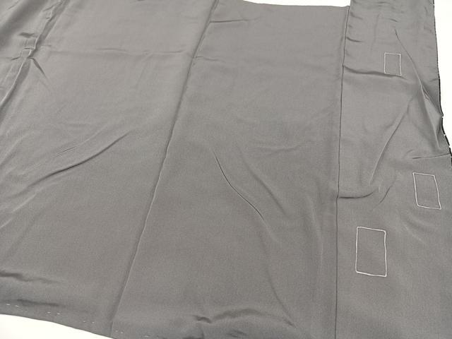 平和屋着物●訪問着　絞り　流水色紙文　黒地　正絹　逸品　AABA2738ph