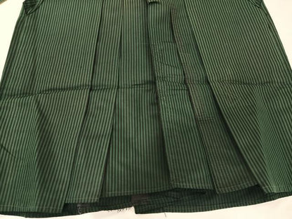 平和屋着物●男性　馬乗り袴　縞　正絹　逸品　AABA2752ph