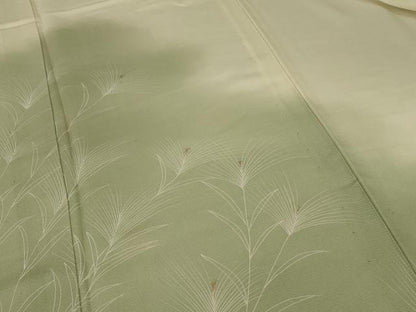 平和屋着物＊夏物 訪問着 絽 樹林文 暈し染め 正絹 逸品 AABA2763jd