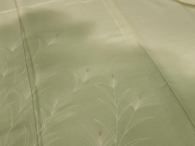 平和屋着物＊夏物 訪問着 絽 樹林文 暈し染め 正絹 逸品 AABA2763jd
