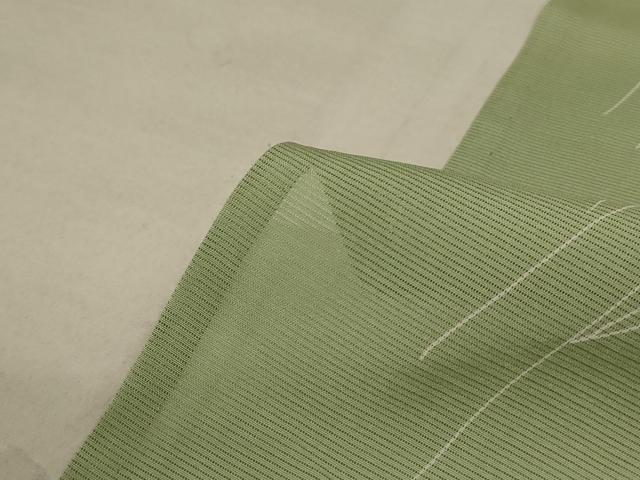平和屋着物＊夏物 訪問着 絽 樹林文 暈し染め 正絹 逸品 AABA2763jd