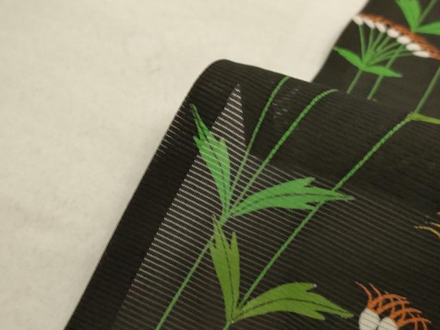 平和屋着物＊夏物 訪問着 絽 草花文 正絹 逸品 AABA2764jd