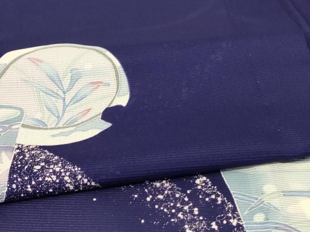 平和屋着物＊夏物 訪問着 絽 陶器文 洗える着物 AABA2768jd