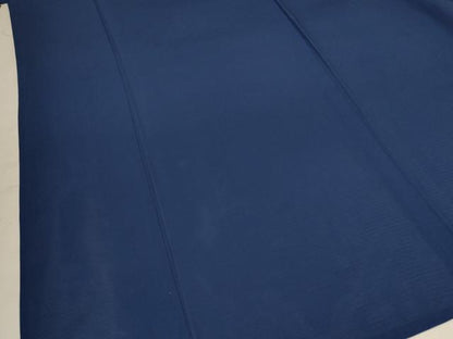 平和屋着物＊夏物 色無地 絽 青藍色 正絹 逸品 AABA2776jd