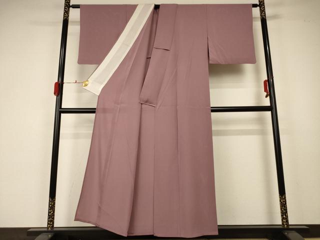 平和屋着物＊夏物 色無地 絽 鴇浅葱色 正絹 逸品 AABA2782jd