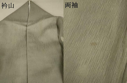 平和屋着物＊夏物 訪問着 絽 絞り 手描き 蛍文 正絹 逸品 AABA2783jd