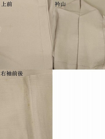 平和屋着物＊夏物 小紋 絽 雪輪兎文 正絹 逸品 AABA2785jd