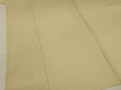 平和屋着物＊夏物 本加賀友禅作家 梶山伸監修 色無地 絽 蒸栗色 正絹 逸品 AABA2786jd