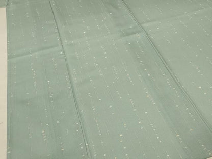 平和屋着物＊夏物 小紋 絽 枝葉文 正絹 逸品 AABA2787jd