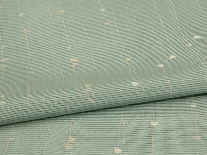 平和屋着物＊夏物 小紋 絽 枝葉文 正絹 逸品 AABA2787jd