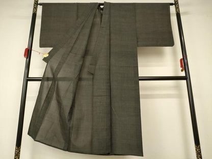 平和屋着物＊夏物 男性 本場大島紬 夏大島 7マルキ 正絹 逸品 AABA2793jd