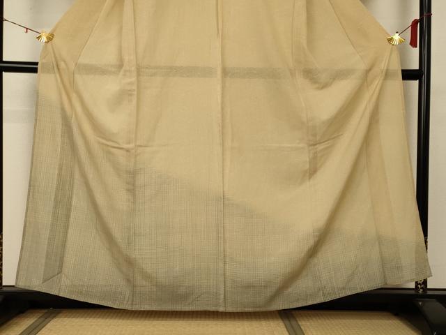 平和屋着物＊夏物 訪問着 紗 霞文 暈し染め 正絹 逸品 AABA2794jd