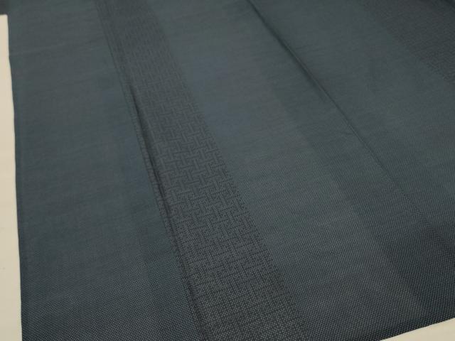 平和屋着物＊夏物 本場大島紬 夏大島 幾何学文様 正絹 逸品 AABA2802jd