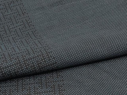 平和屋着物＊夏物 本場大島紬 夏大島 幾何学文様 正絹 逸品 AABA2802jd