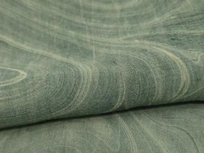平和屋着物＊夏物 絹芭蕉 墨流し文様 正絹 逸品 AABA2807jd
