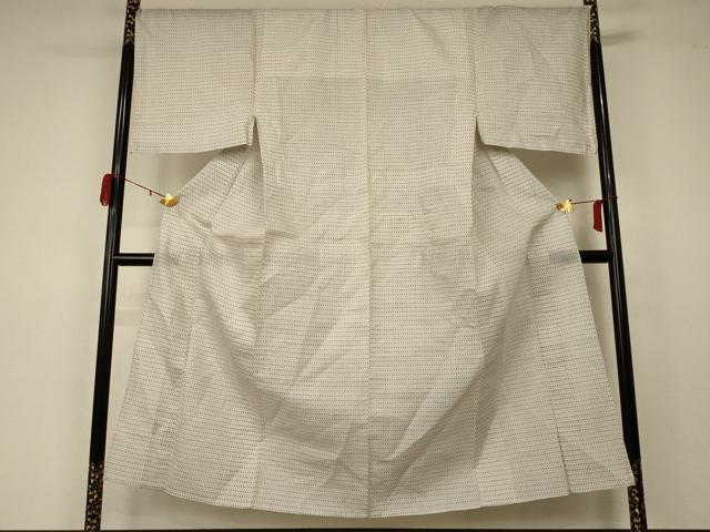 平和屋着物＊夏物 男性 上布 絣文様 麻 逸品 AABA2811jd