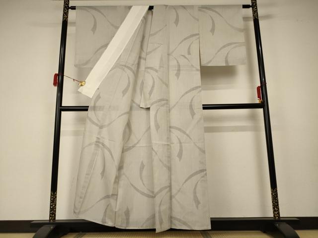 平和屋着物＊夏物 結城紬 夏結城 熨斗文 正絹 逸品 未使用 AABA2822jd