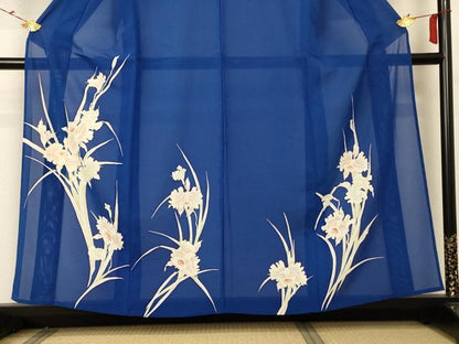 平和屋着物＊夏物 訪問着 絽 草花文 正絹 逸品 未使用 AABA2826jd