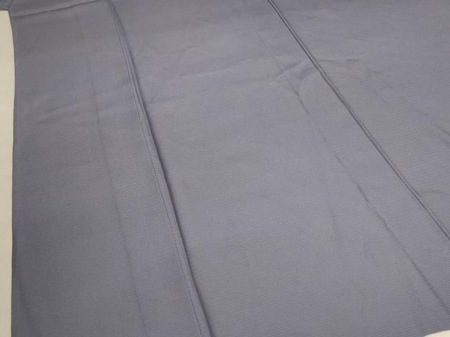 平和屋着物＊夏物 色無地 絽 桔梗鼠色 正絹 逸品 AABA2827jd