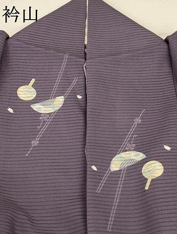 平和屋着物＊夏物 小紋 絽 櫛 正絹 逸品 AABA2833jd