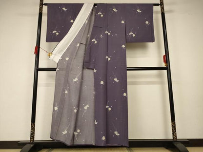 平和屋着物＊夏物 小紋 絽 櫛 正絹 逸品 AABA2833jd