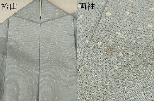 平和屋着物＊夏物 小紋 絽 霞文 正絹 逸品 AABA2839jd