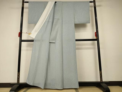 平和屋着物＊夏物 小紋 絽 霞文 正絹 逸品 AABA2839jd