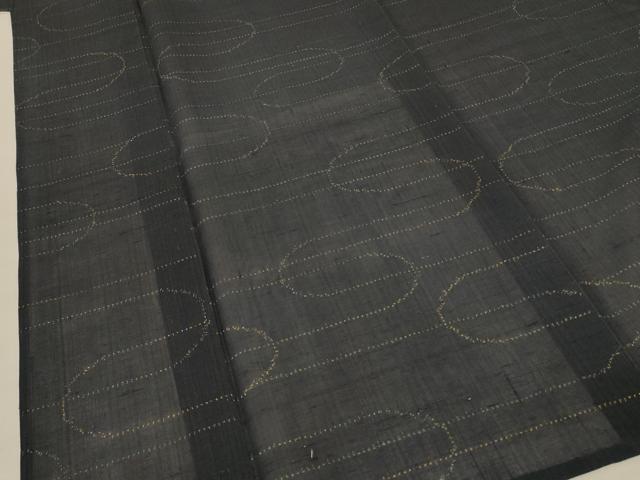 平和屋着物＊夏物 紗紬 霞文 正絹 逸品 AABA2846jd