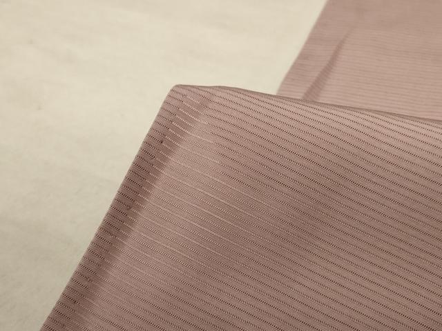 平和屋着物＊夏物　色無地　絽　赤白橡色　反端付き　正絹　逸品　未使用　AABA2849jd