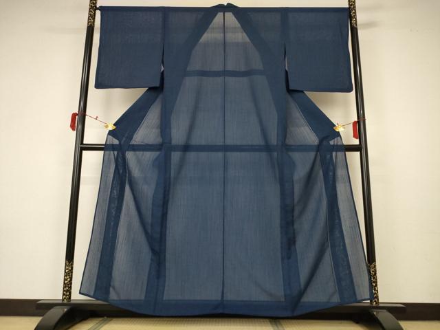 平和屋着物＊夏物 色無地 紗 褐返色 正絹 逸品 AABA2866jd
