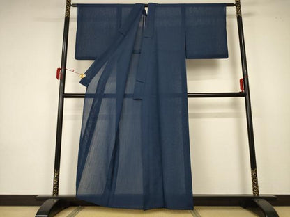 平和屋着物＊夏物 色無地 紗 褐返色 正絹 逸品 AABA2866jd