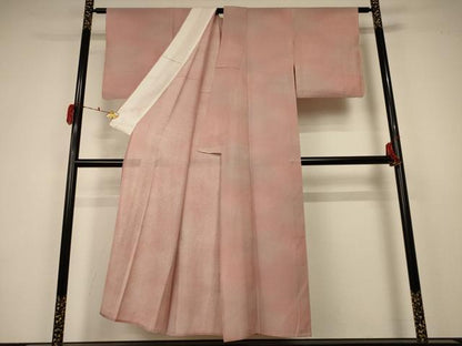 平和屋着物＊夏物 小紋 絽 作家物 鮫小紋柄 正絹 逸品 AABA2886jd