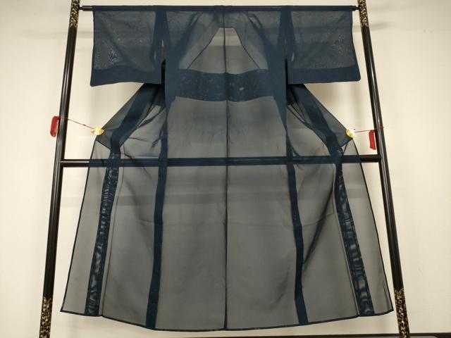 平和屋着物＊夏物 色無地 紗 褐返色 正絹 逸品 AABA2888jd