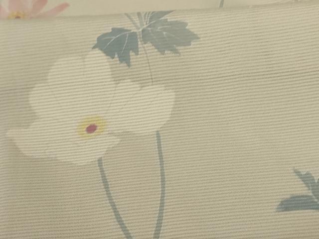 平和屋着物＊夏物 訪問着 絽 草花文 正絹 逸品 AABA2896jd