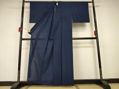 平和屋着物＊夏物 色無地 紗 褐返色 正絹 逸品 AABA2897jd