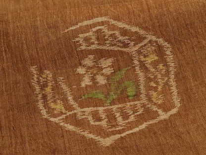 平和屋着物＊夏物 小千谷ちぢみ 亀甲花文 麻 逸品 未使用 AABA2900jd
