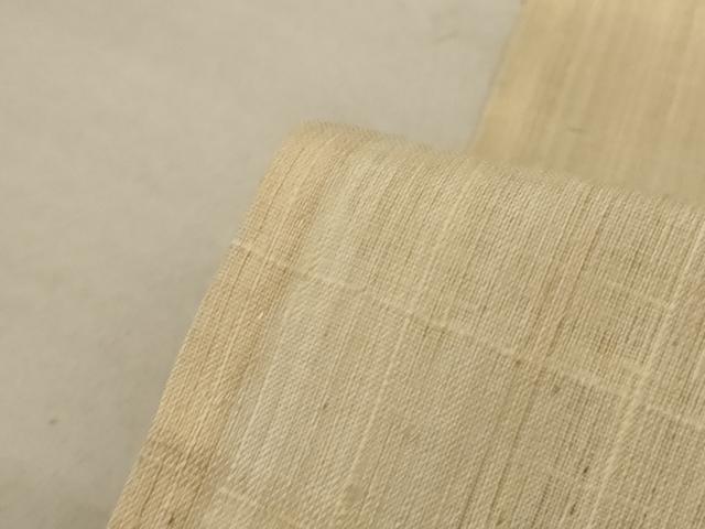 平和屋着物＊夏物　訪問着　生紬　ふぐ　正絹　逸品　AABA2914jd